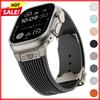 Luxury Strap for Apple Watch Strap Ultra 3 49mm 46mm 45mm 44 42mm Soft Silicone Bracelet for IWatch Series11 10 9 8 7 6 5 4 SE 3