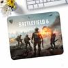 Game Battlefield 6 Mousepad Small LockEdge Mouse Pad For Gamers Computer Desk Pad Rectangular Anti-slip Rubber
