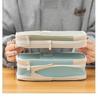 Kawaii Astucci Viola Grande Capacità Astuccio Porta Penne Pochette Portaoggetti Scatola Portaoggetti per Ragazze Ufficio Studenti Organizzatore di Cancelleria Materiale Scolastico