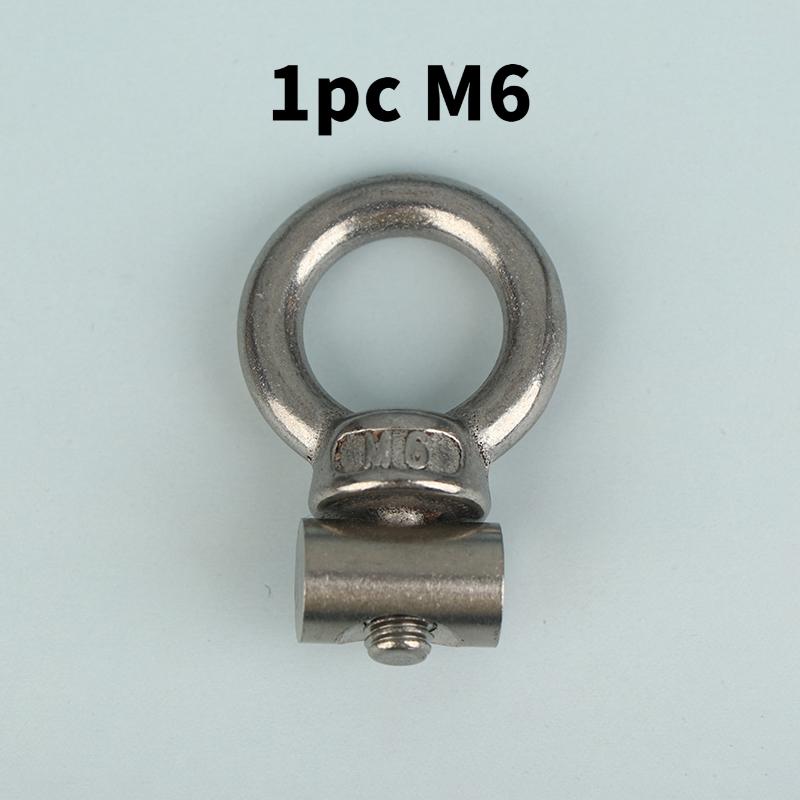 Stainless Steel Eye Bolt Screws | Multi-Size(M3/4/5/6) Ring Bolts for Hanging, Rigging & Hardware Applications