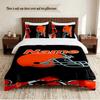 Cleveland Browns Personalized Custom Name 3‑Piece Bedding Set Soft Duvet Cover Set For Bedroom Home Decor