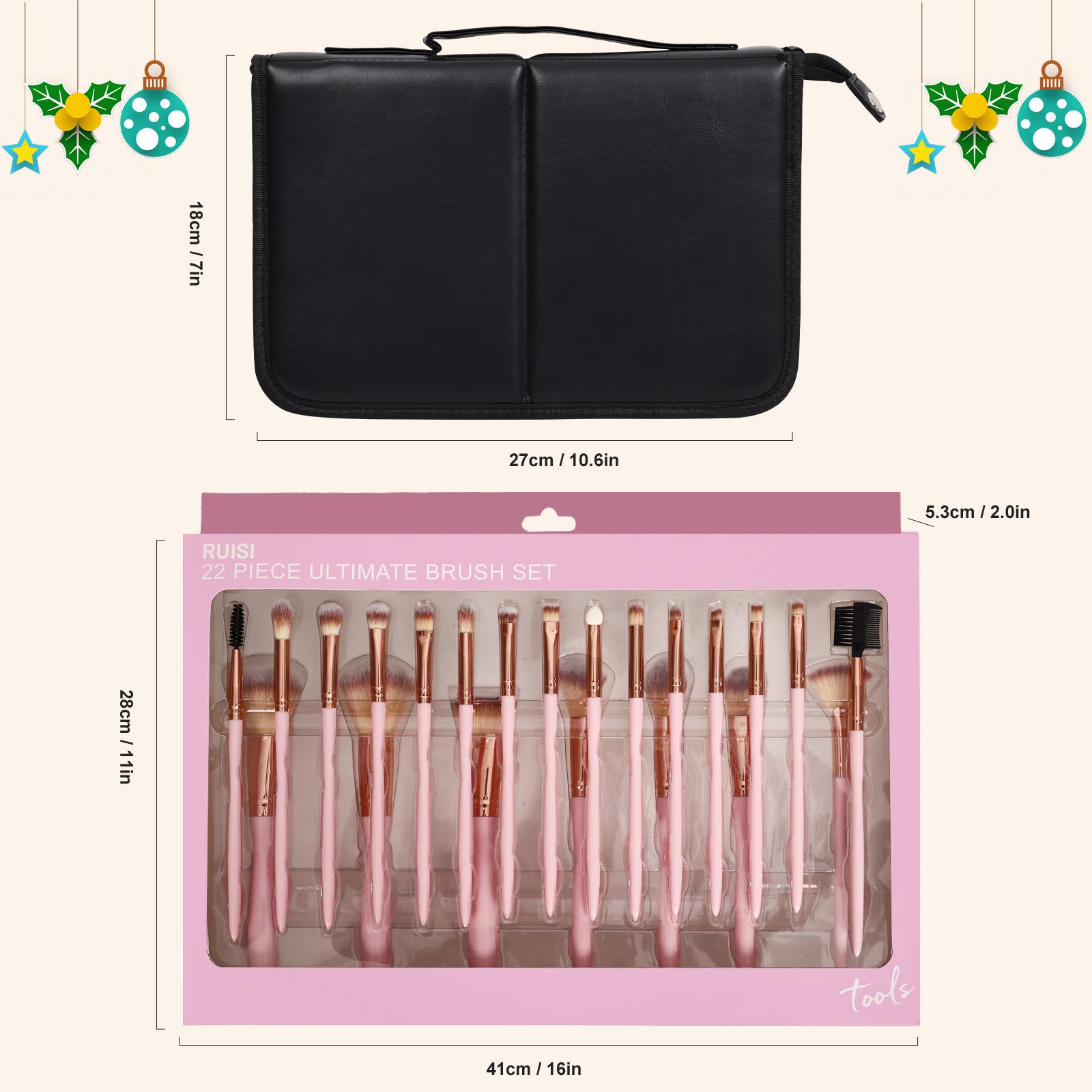 

Набор из 20 кистей для макияжа Кисти для макияжа глаз Кисти для теней для век Косметические инструменты розовый