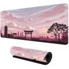 Sakura Scenery Mouse Pad Large AntiSlip Rubber Gaming MousePad Durable Desk Mat Thick Seam Edge Office Gaming Table Carpet