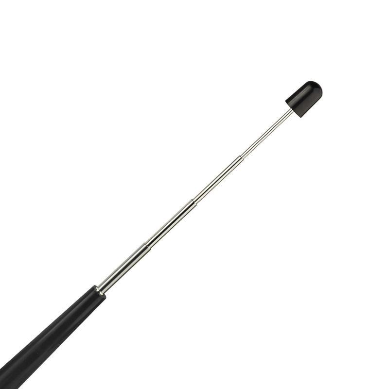 75Ohm Fm Telescopic Antennas Amplified Dab Fm High Gain With 3 Adapters For Home Radio Use