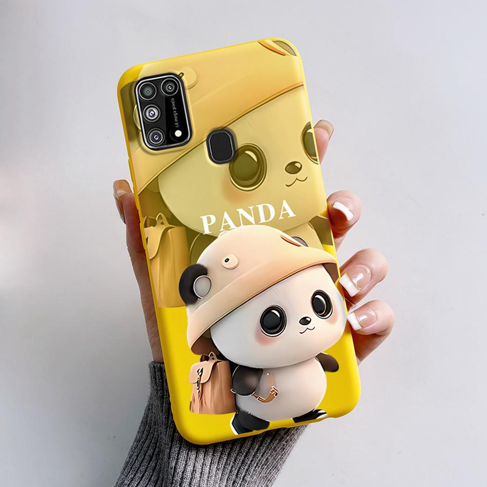 

For Samsung Galaxy M31 Case SM-M315F Cute Astronaut Cover Soft Fundas For Samsung M31 Prime M 31 Galaxy M31s SM-M317F Phone Case Galaxy M31