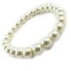 Les Trésors De Lily [J6887] - Ivory 'Perla' Bracelet 8 Mm