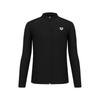 Arena Men Relaxed Fit Zip Up Rash Guard A5bm1rr46 Blk