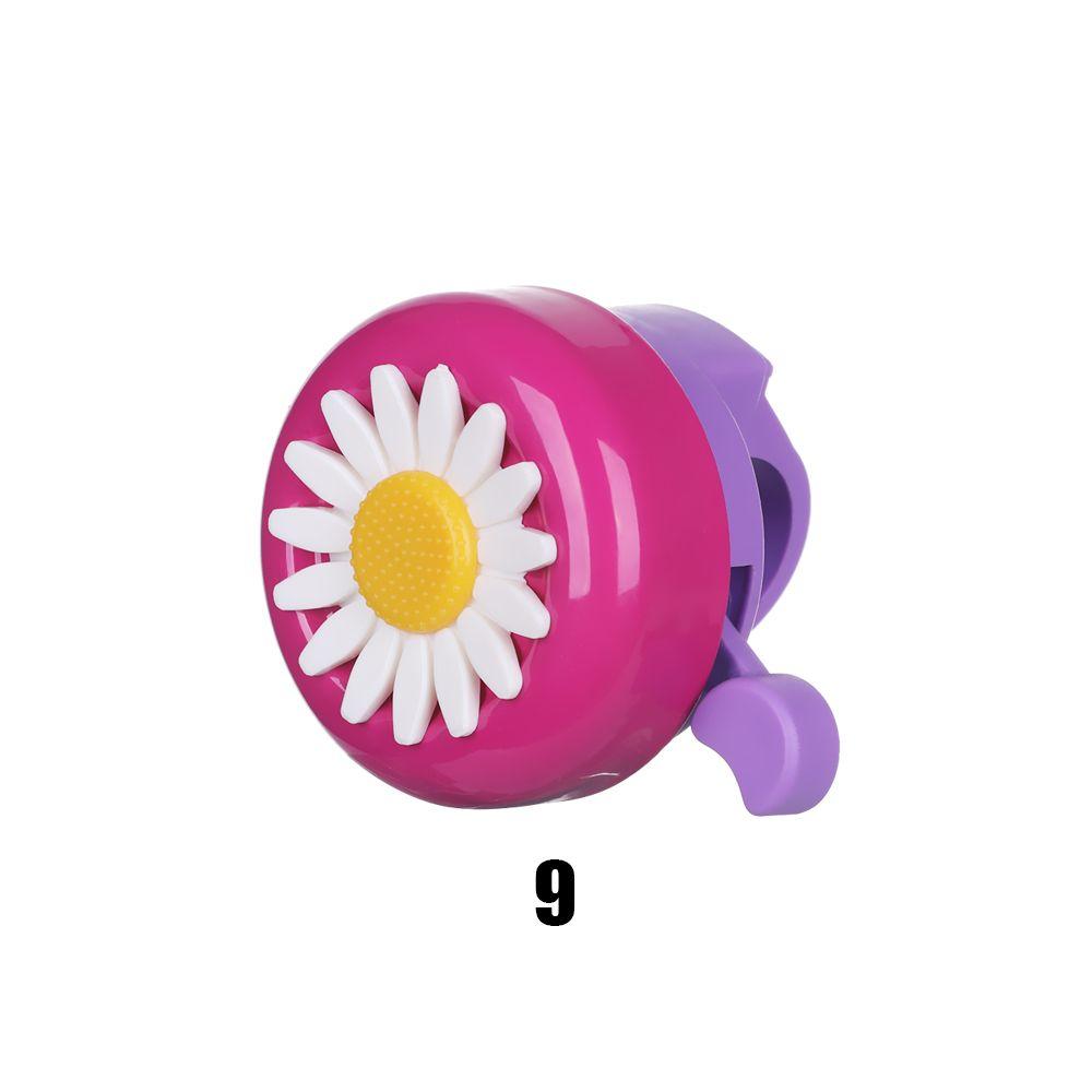 Kids Funny Bicycle Bell Horns Bike Daisy Flower Children Girls Safety Cycling Ring Alarm for Handlebars Multicolor Bicycle Bell