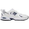 New Balance NB 530 Comfortable Versatile Fabric Synthetic Leather Running Shoes Unisex sneaker White Blue U5302ZB