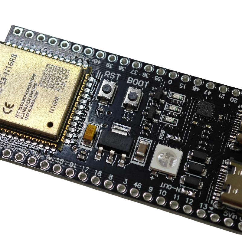 ESP32 S3 Dual-Core Entwicklungsplatine Hohe Leistung 2,4G WiFi Bluetooth Unterstützung für Smart Home Projekte