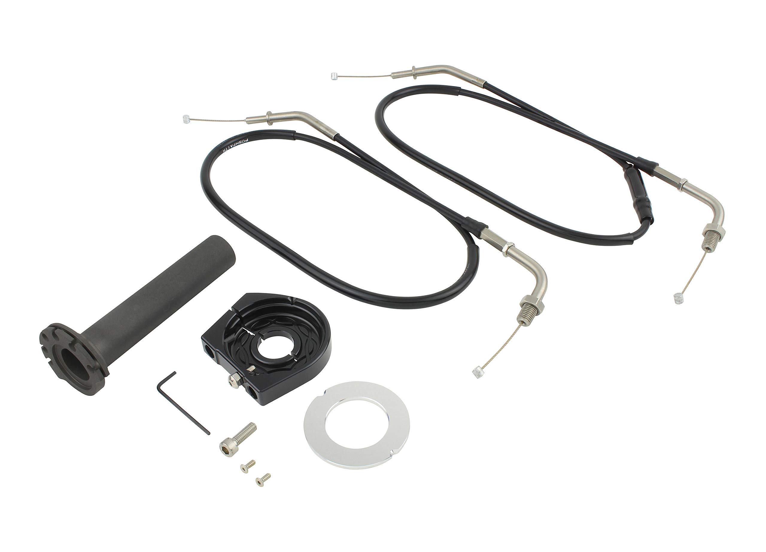 POSH FAITH Motorcycle Parts Slim Line High Throttle Kit for Z900RS Z900RS CAFE Black (2018-2021) (2018-2021) 132567-K1 чёрный