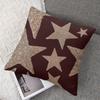 Glimmer Star square Jacquard Pillow Cover for Sofa Office Waist Cushion Cover Home Decorative Pillowcase