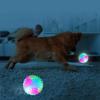 Juguete de Pelota Luminosa para Mascotas Pelota Elástica Intermitente LED para Cachorros Pelota de Color Luminoso Juguetes Interactivos Lanzar la Pelota Pelota para Perros