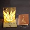 Musical Birthday Greeting Cards 3D Light Birthday Card Folding Type Pop Up Greeting Cards with Envelope Birthday Party Supplies