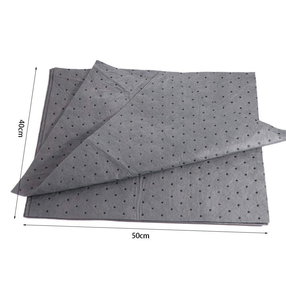 5Pcs Grey Oil Absorbent Pads Absorbent Mat Garage Floor Mat Durable Oil Spill Mat  Absorbing Water