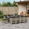 VidaXL Garden Dining Set with Cushions 13 Pcs, Patio Table and Chair, Patio Furniture, Furniture 3210983