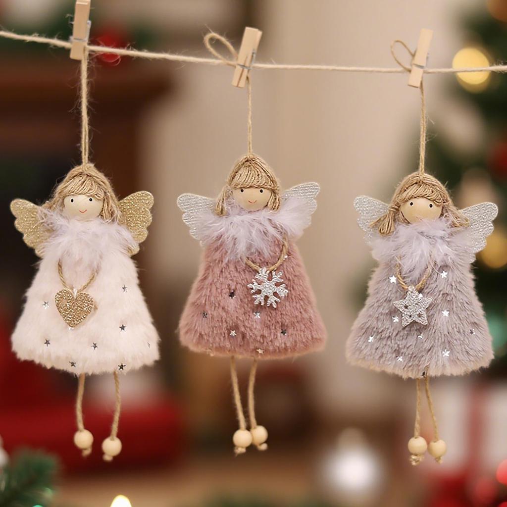 Ming Guan Angel Doll Christmas Tree Ornaments - Children's Holiday Gifts
