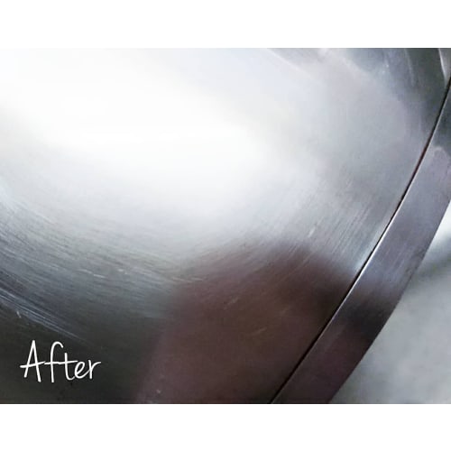 Just Water! Easy To Use! Stainless Steel Pot Polisher, Made In Japan, Keeps Your Pots Sparkling Clean (5270)