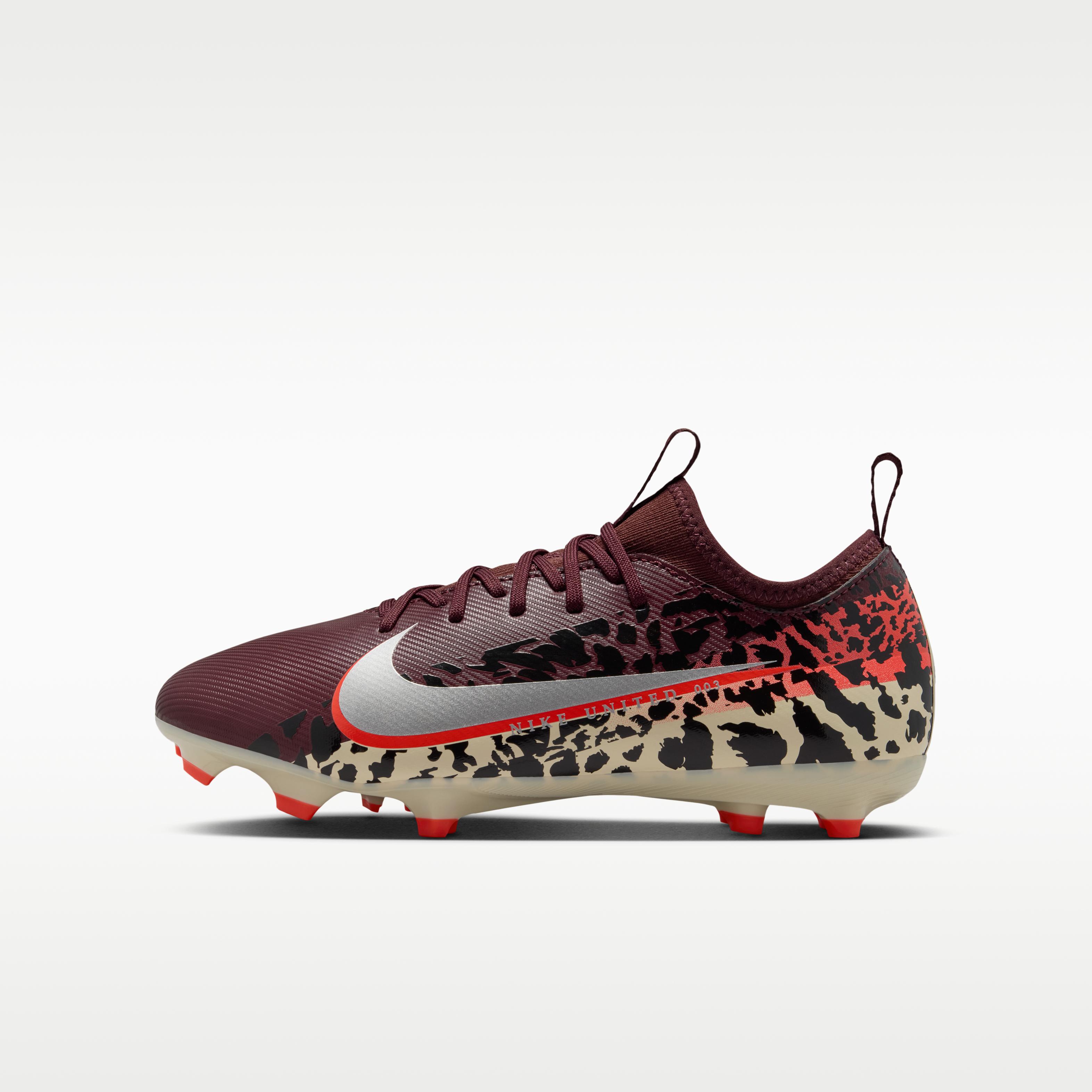 Nike United Jr. Mercurial Vapor 16 Academy MG GS Burgundy Crush 32