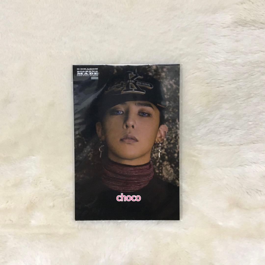 [Б/У] Карточка BIGBANG G-DRAGON