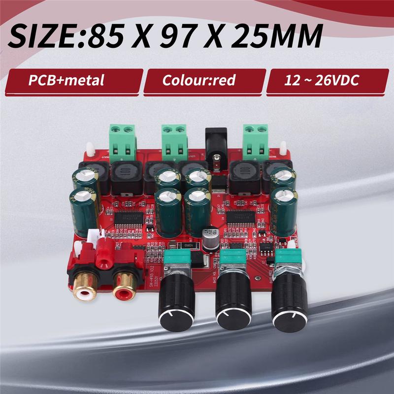 T35C TPA3118 Digital Power Amplifier Board 30W+30W+60W (Bass) High-Power 2.1-Channel Stereo Speaker Power Amplifier Board