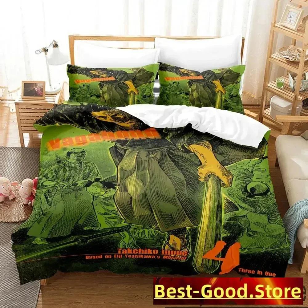 3D Print Vagabond Bedding Set Duvet Cover Bed Set Quilt Cover Pillowcase Comforter King Queen Size Boys Adult Bedding Set