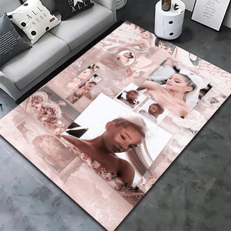 Ariana Grande Carpet Rug for Living Room Bedroom Home Sofa Decoration,Kids play Nonslip Floor Mat