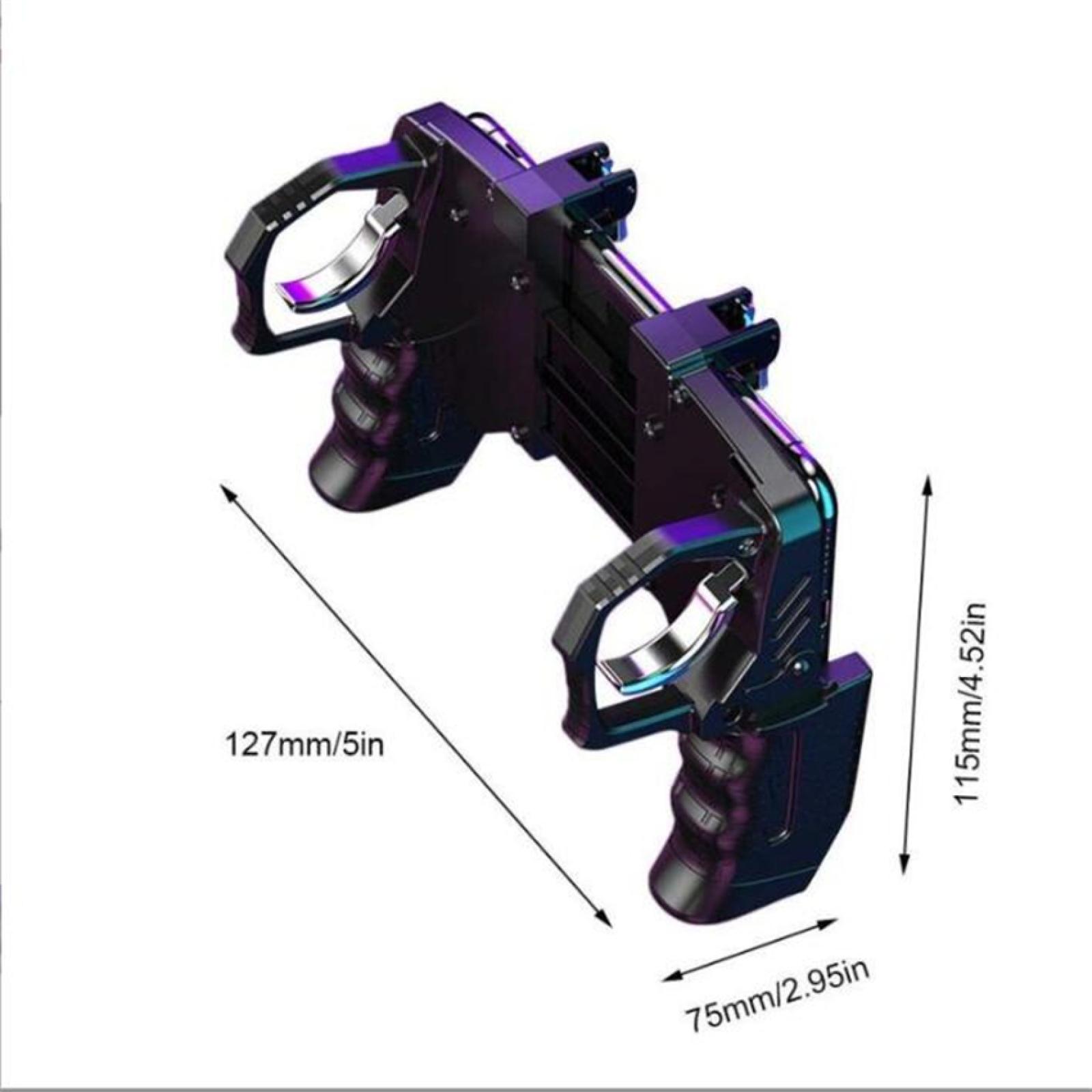 

Joystick For Cell Phone Gamepad Mobile Phone Smartphone Trigger PUBG Free Fire Game Pabg Controller on Gaming Cellphone United States