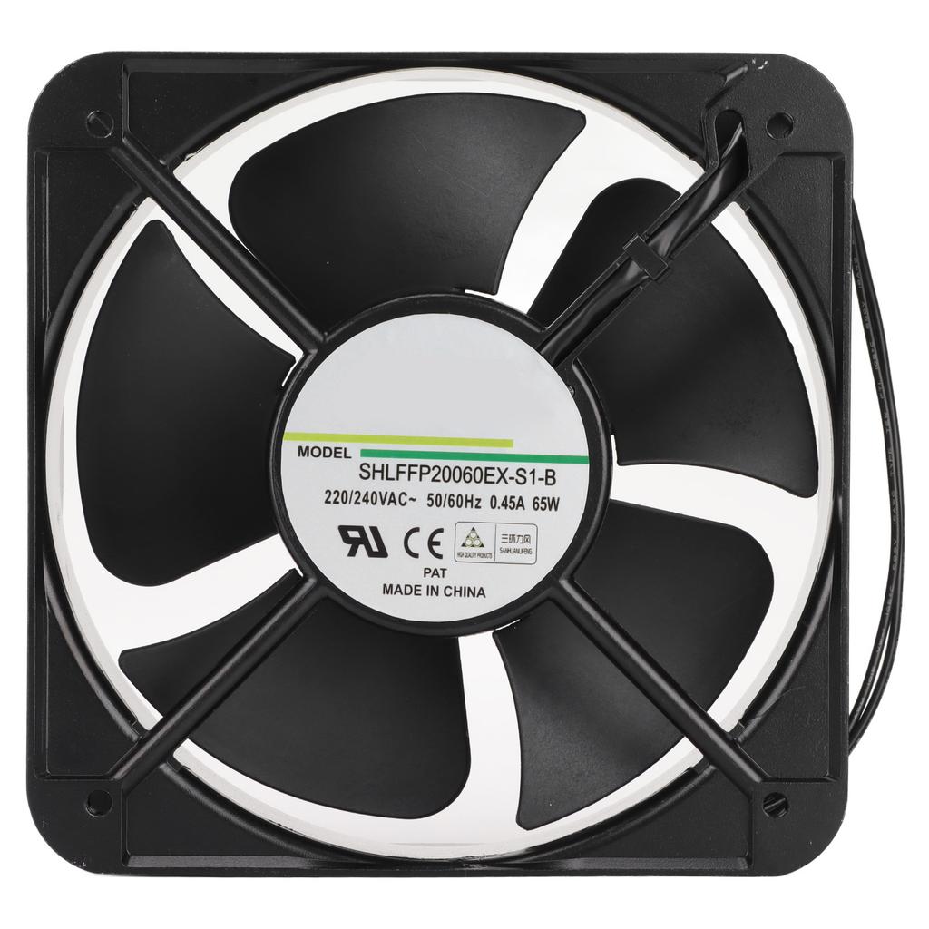 Lüfter 200mm Doppelkugellager Industrie-Lüfter für Gehäusebelüftung Maschinen