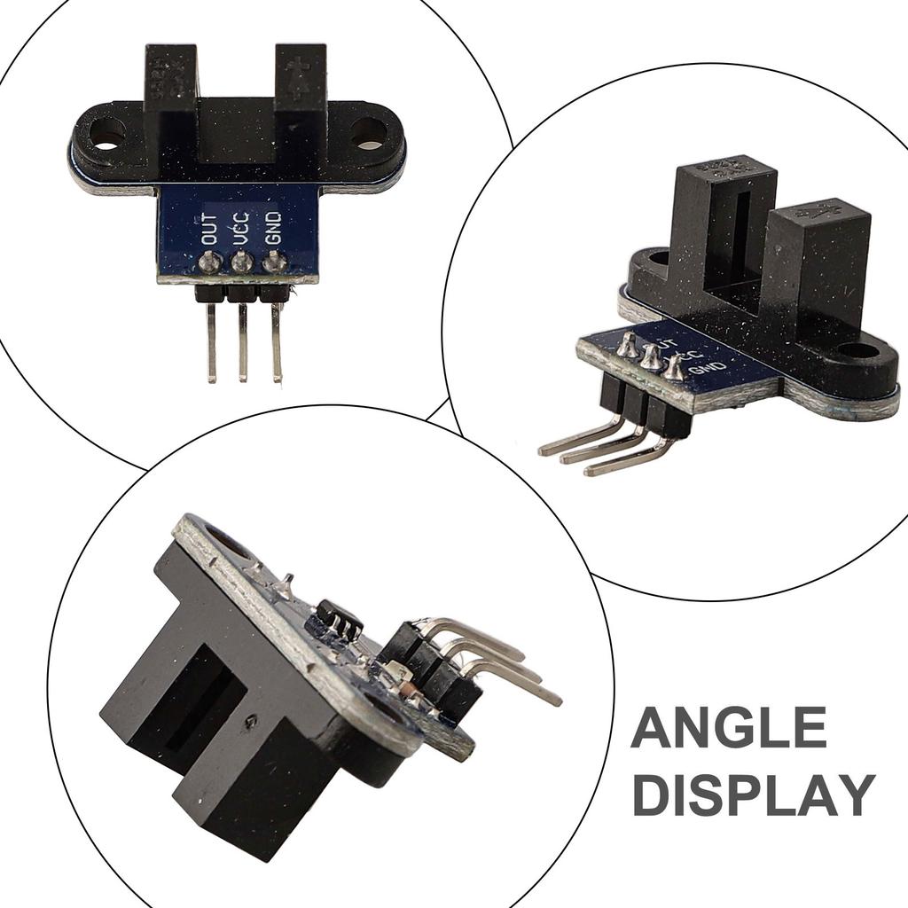 For Small Car Speed Measurement Photoelectric Sensor Slotted Optical Optocoupler For Object Detection Color Blue