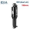 EXA Formato A5 165MM 125mm 150mm 190mm RR1 Re Cámara de Aire Amortiguador Trasero Para Bicicletas de Montaña Amortiguador MTB Ajustable