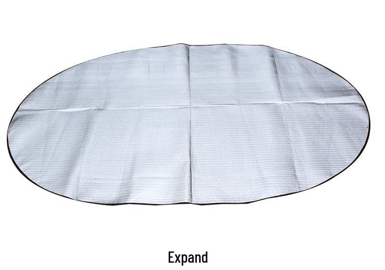 Hui Ling Yang Outdoor Aluminum Foil Moisture-proof Mat - Picnic, Beach, Camping Sleeping Pad