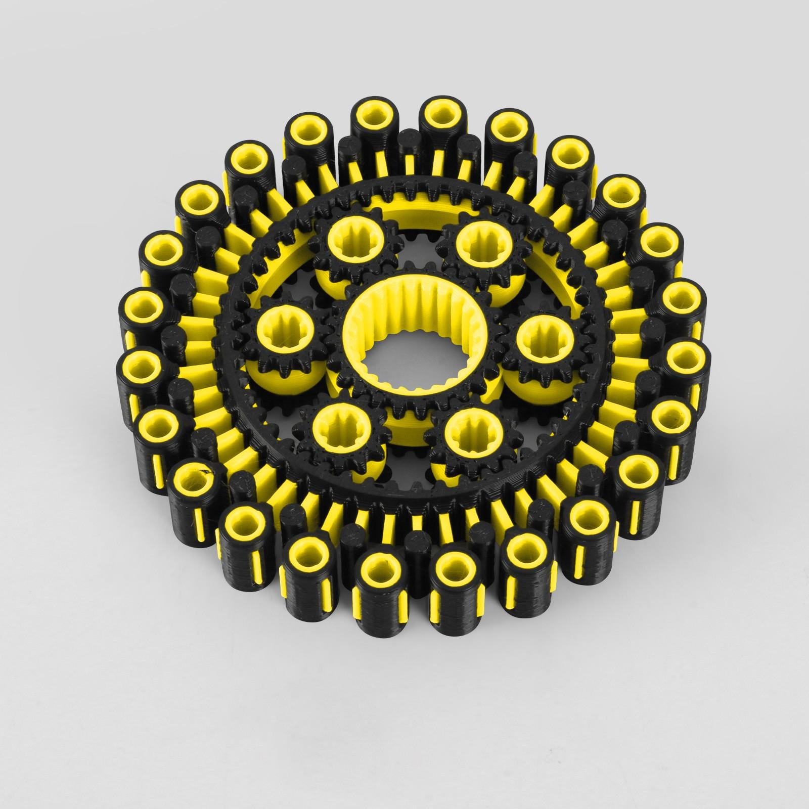 

3D-печать декомпрессионных игрушек 3D-печать декомпрессионных игрушек Игрушки для взрослых и детей Декомпрессионные игрушки One Size жёлтый