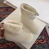 Children's Warm Fleece Snow Boots, Vintage Cotton Shoes, Comfortable Boots