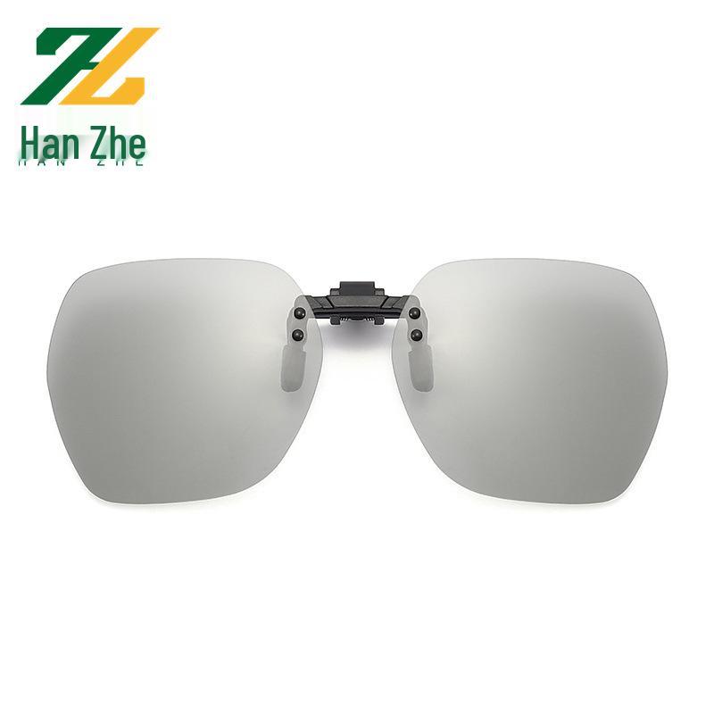 Polarized Flip-up Clip-on Sunglasses for Myopia, Night Vision & Driving - Unisex