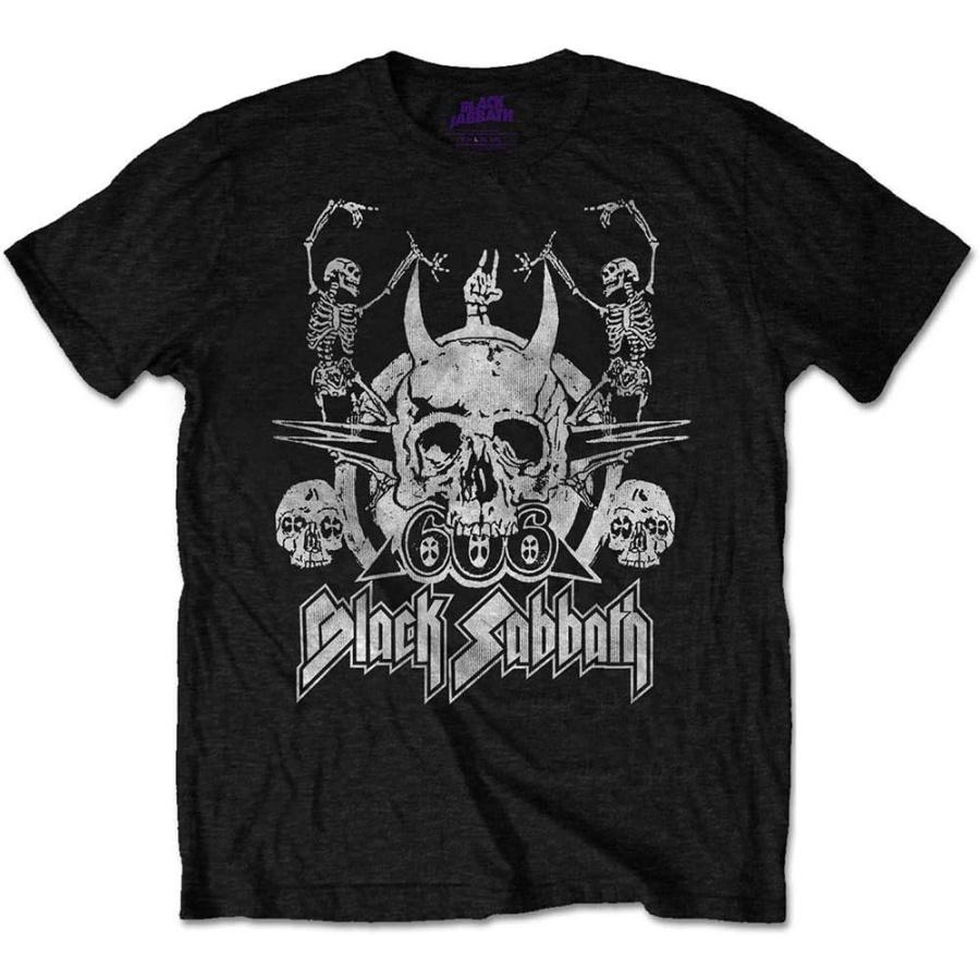 Мужская футболка Black Sabbath Танцующая Черная, Черная, X-Large S