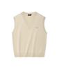 Gilet Tricot col V Fallett Beige