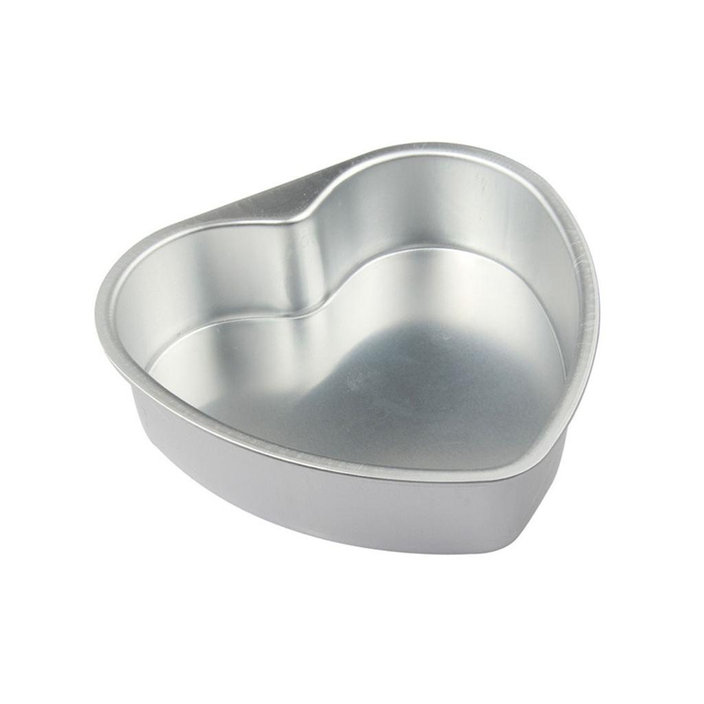 Enjoy Baking with our Heart Shaped Aluminium Cake Pan 3 to 10 Inch Sizes