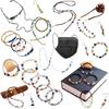 Irregular Natural Stone DIY Craft Accessories Combination Gemstone Beads 10 Grids  Bracelet Earring Making