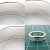[Used] TIFFANY 925 Atlas Ring, Size 13.5, J43-5