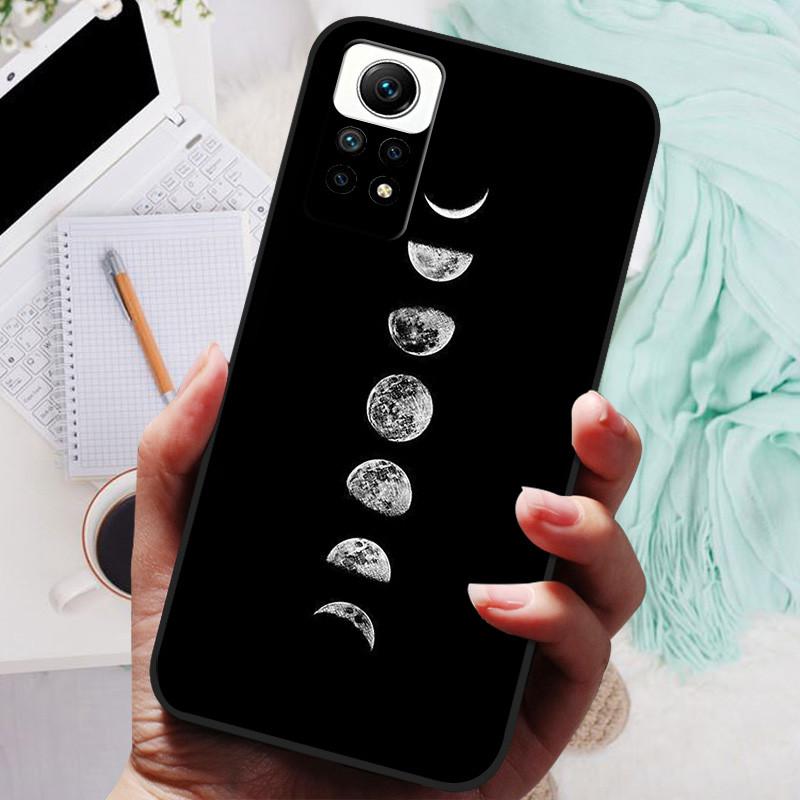 Cover For Redmi Note 12 Pro 4G Case Silicone Painted Soft Protective Black Coque For Xiaomi Redmi Note12 Pro 4G NFC Cartoon TPU