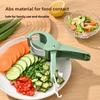 Multifunctional Fruit and Vegetable Slicer - Stainless Steel Blades, Manually Operated, Cuts Perfect Slices of Fruit, Cucumber and Ham KTY