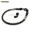 Motorrad Bremsleitung Edelstahl Geflochtene Bremsleitung mit 360 Grad drehbarem Banjo Passend für ATV Pit Dirt Street Racing Bike