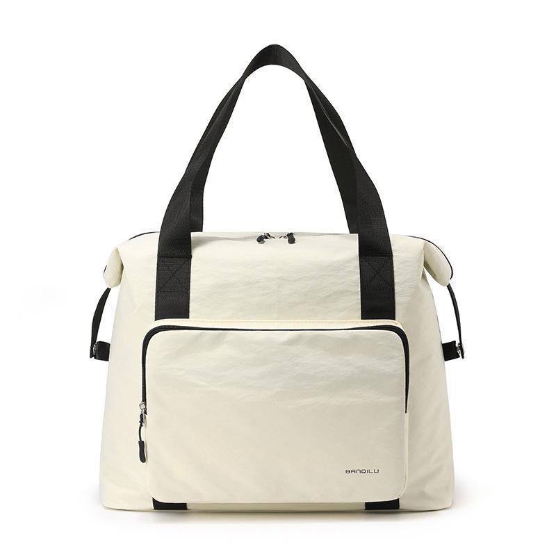 Lightweight Travel Bag Outdoor Lightweight Dry And Wet Separate Handbag Large Capacity Expansion Folding Duffel Bag