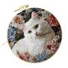 Embroidery Starter Set For Cats Lovers Featuring All Materials And For Creative Fun Home
