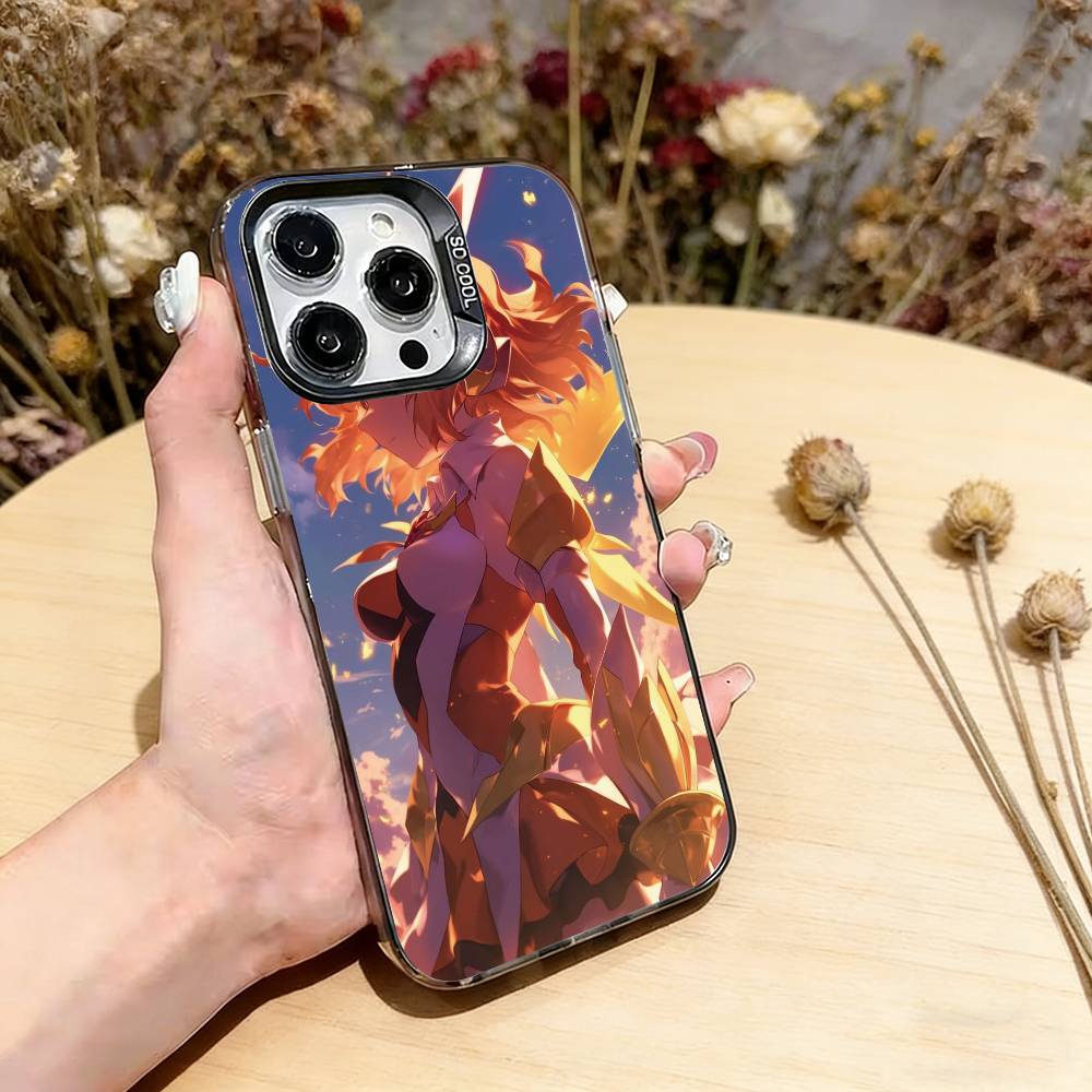 

Senki Zesshou Symphogear Phone Case For iPhone 17,16,15,14,13,12,11 Plus,Pro Max,XS,Colorful Silver Phone case Funda Cover iPhone17