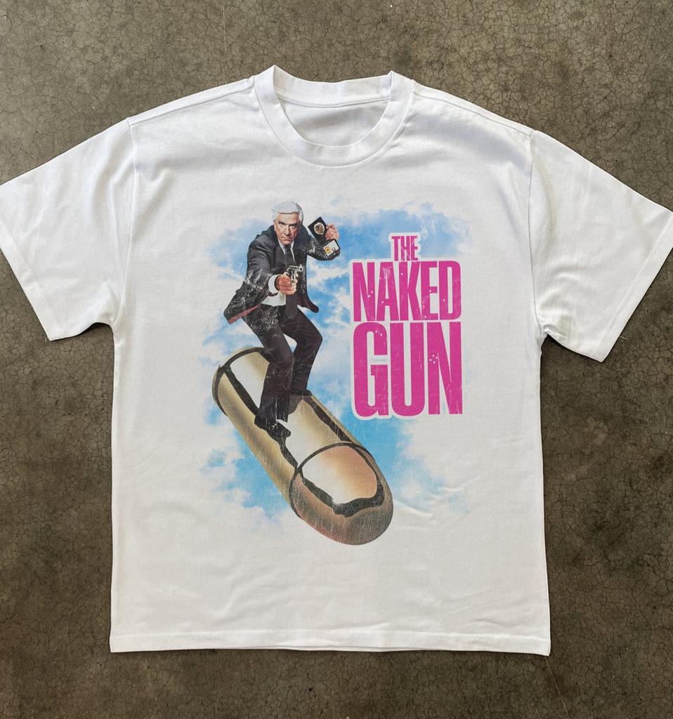 The Naked Gun Movie T-Shirt Vintage Comedy Film Graphic Tee Unisex S-5XL