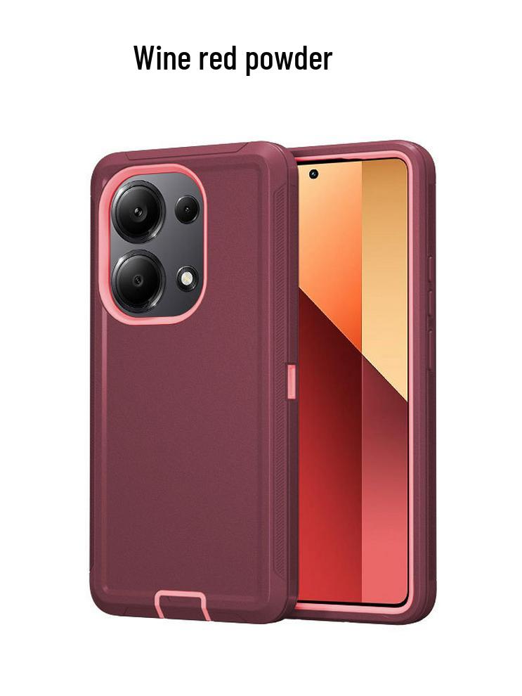 Redmi Note 13 Pro & POCO M6 Pro Anti-Drop Full-Coverage Protective Phone Case