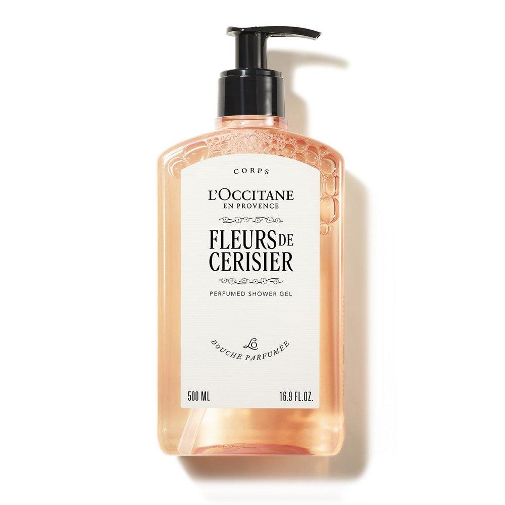 L Occitane Fleur de Sérière Perfumed Shower Gel 500ml (Cherry Blossom)