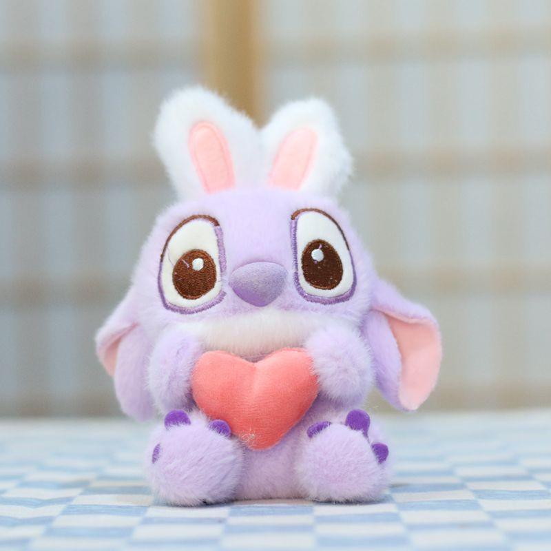 Adorable Capybara Plush Pendant with Floral Quilted Military Coat Keychain